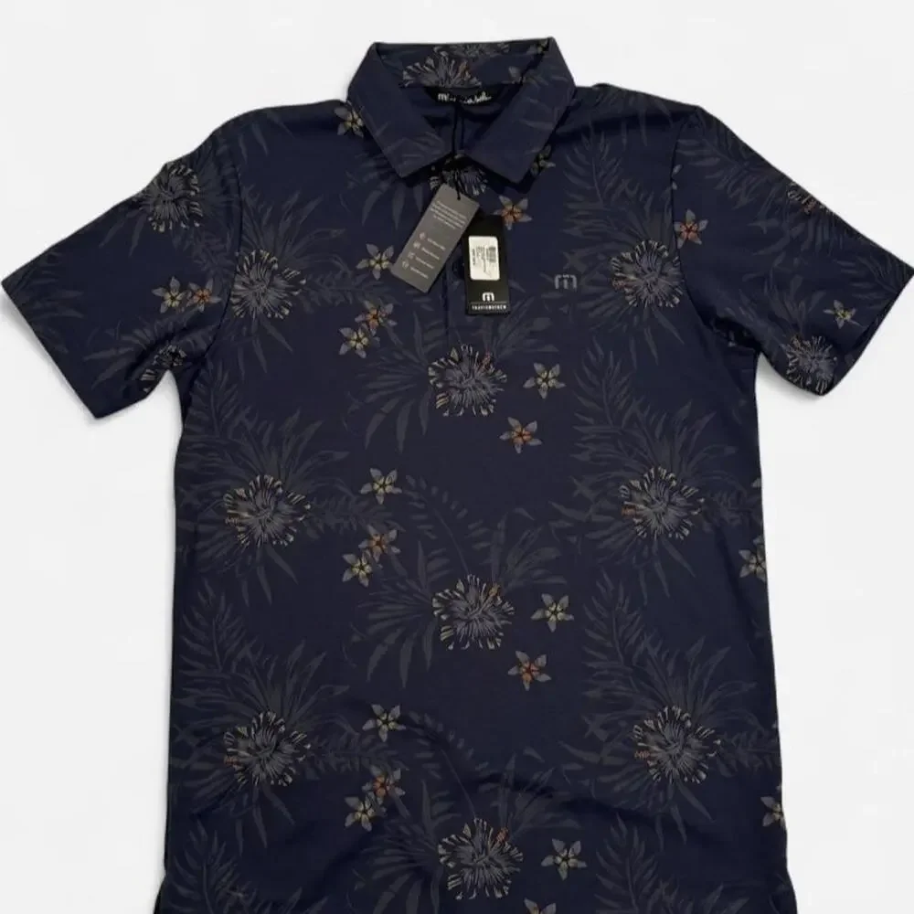 Travismathew calmer waters floral golf NWT